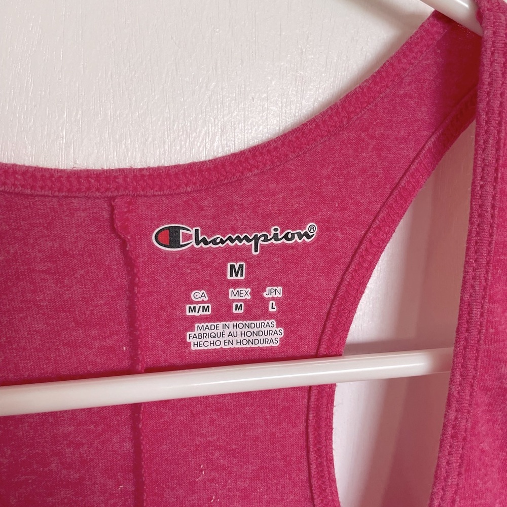 Champion Basic Pink Tank Top - Size M - Picture 5 of 8